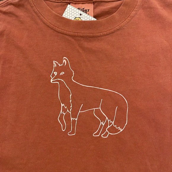 NWT Honey Bee Tees Fox Short Sleeve Tee - price is firm - Picture 2 of 4